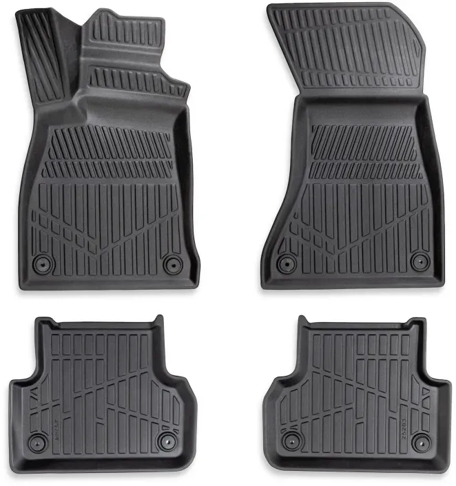 4-teiliges Set 3D-Gummifußmatten für Coupé Erpassan - AUDI A5 (F5) 2016+