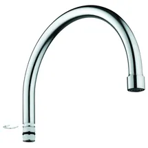 Grohe C-Auslauf Einhebelmischer Silber