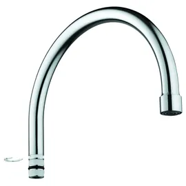 Grohe C-Auslauf Einhebelmischer Silber