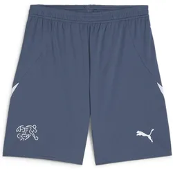 Schweiz Replica-Fußballshorts Herren PUMA Inky Blue White XL