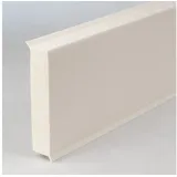 PROVISTON Sockelleiste Hartschaum PVC 12 x 60 x 2500 mm Weiß Fußleiste Wohndekoration
