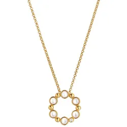 Hot Diamonds DP905 Damen-Kette Silber vergoldet HD X JJ Calm