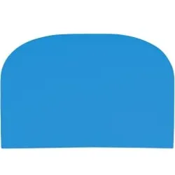 SCHNEIDER Teigschaber, flexibel 227757 , Größe: 148 x 99 mm, blau