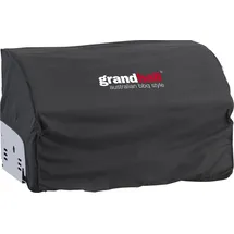 GrandHall Abdeckhaube für Einbaugrills 82 cm atmungsaktiv schwarz
