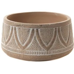 Schale Marrakech 25 cm - Braun Rund Terrakotta Amadeus 24.5x24.5 cm
