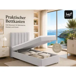 Best For Home Trinity K-10 90 x 200 cm Silber