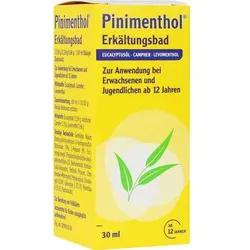 PINIMENTHOL Erkältungsbad ab 12 Jahre 30 ml