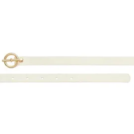 LASCANA Hüftgürtel Lederimitat beige 85