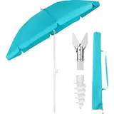 Sekey Sonnenschirm 180 cm Türkis