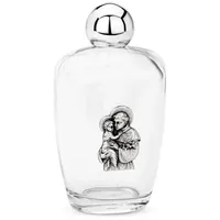 Nklaus 100ml Weihwasserflasche aus Glas motiv Hlg. Antonius mit