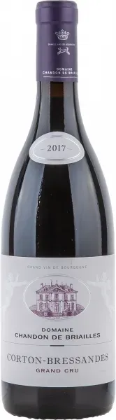 Corton-Bressandes Grand Cru rouge Chandon de Briailles 2017 BIO