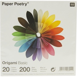 Rico Design Origami Basic, 10 x 10 cm