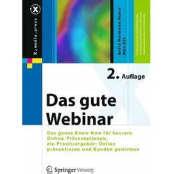 Das gute Webinar, Fachbücher von Anita Hermann-Ruess, Max Ott
