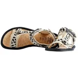 Grand Step Shoes Sandale Trekking Barefoot Animal Camel Animal beige/schwarz Damen