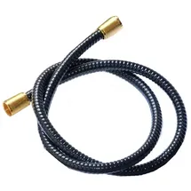 Jander Brauseschlauch Duschschlauch 1,50 m Schwarz/Gold