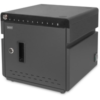 Digitus Mobiler Desktop Ladeschrank für Notebooks/Tablets bis 14 Zoll, UV-C,