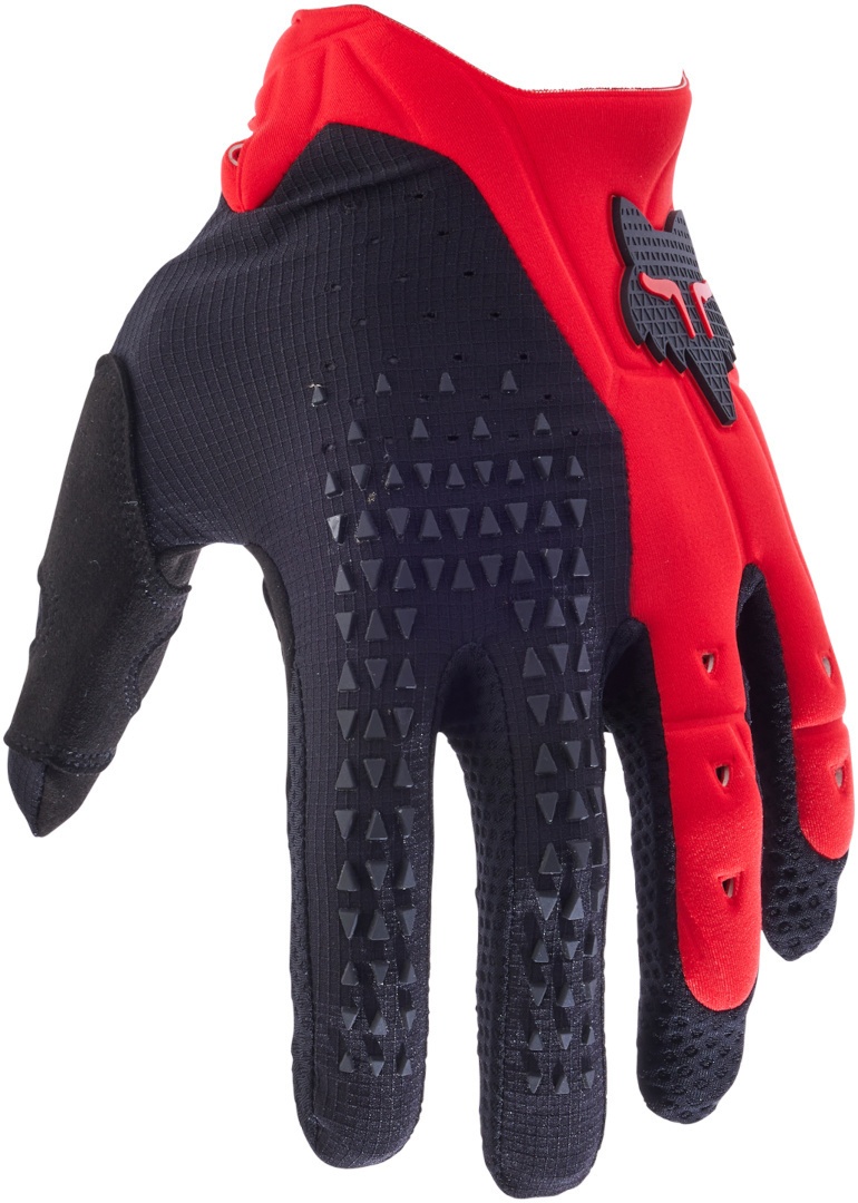 FOX Pawtector CE Motorcross Handschoenen, rood, S