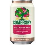 Somersby Red Rhubarb weinhaltiges Getränk mit Rhabarbergeschmack 330ml