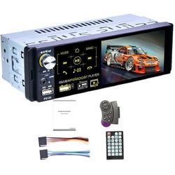 GABITECH 1 DIN 4.1 Zoll Autoradio Empfänger MP5, Video Player FM BT USB SD Autoradio (FM, AM, RDS, FM / AM / RDS) schwarz