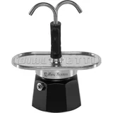 Bialetti Mini Express 2 Tassen Schwarz