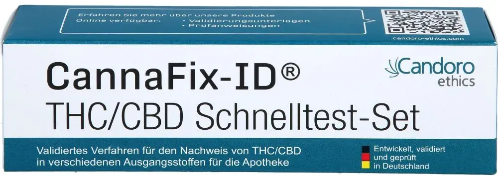 CANDORO ethics CannaFix-ID THC-CBD Schnelltest-Set 1 St