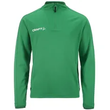Craft EVOLVE 2.0 1/2-Zip Sweatshirt Kinder 651000 - team green 146-152