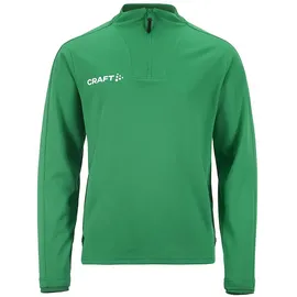Craft EVOLVE 2.0 1/2-Zip Sweatshirt Kinder 651000 - team green 146-152