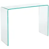 Riess-Ambiente Konsolentisch FANTOME 100cm transparent Schreibtisch Ganzglastisch