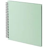 RÖSSLER Fotoalbum Whire-O 60 Seiten 290x290mm mint/schwarz