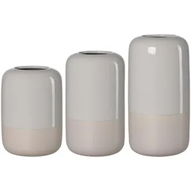 Ritzenhoff & Breker Dome Vasen-Set 3-teilig Grau