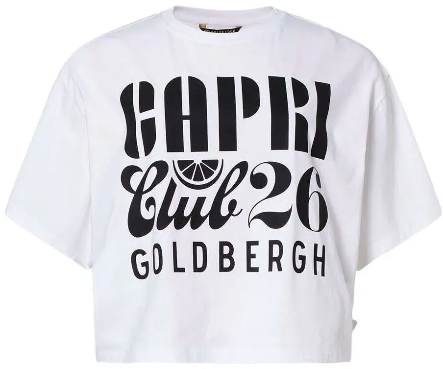 Goldbergh Lumea Short Sleeve top white (8000) S