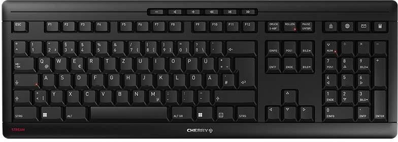 Preisvergleich Produktbild CHERRY Stream Wireless Tastatur: Kabellose Freiheit mit Nummernblock