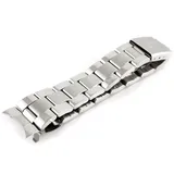 IK Uhrenarmband silber Edelstahl Metallarmband