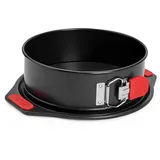 WOLL Bakeware Springform Ø 20 cm, mit auslaufsicherem Boden, Schnellverriegelung und hitzebeständigen Silikongriffen bis 230°C, PFAS-frei, zweilagige Antihaftbeschichtung