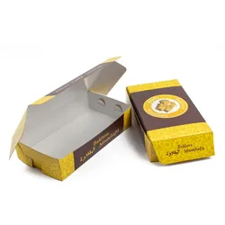 DayBays 4000 Stk. Faltschachteln mit Druck für Baklava Box 250 gr.