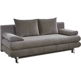SUN GARDEN Schlafcouch Polyester 2-Sitzer Schwarz
