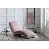 SalesFever Relaxsessel SALESFEVER Polyester 60 x 82 x 170 cm Rosa mit elegantem Design
