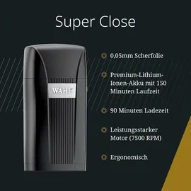 WAHL Super Close Schwarz