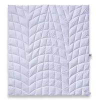 SCHLAFKÖNIG Sommerbettdecke 200x220cm extra leicht - Neue 100% Daunen Klasse 1 - kuschelige Daunendecke für den Sommer - Allergiker geeignet, Made in Germany