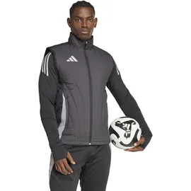 adidas Herren Weste Tiro 24 Competition Winterized Vest IM9968 XS - Black/Light Onix - XS
