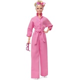 Mattel Barbie The Movie - Margot Robbie als Barbie im Rosa Jumpsuit