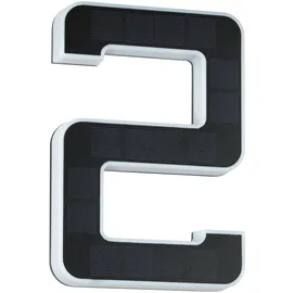 Paulmann 79843 Solar-Hausnummernleuchte LED Hausnummernleuchte inkl. wechselbarer Akku wechselbar