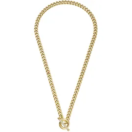 Fossil Carlie T-Bar Halskette Gold Edelstahl