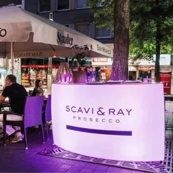 SCAVI & RAY LED Corner Bar Theke