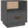 vidaXL Nachtschrank 2 Stk. 40 x 34 x 45 cm Grau