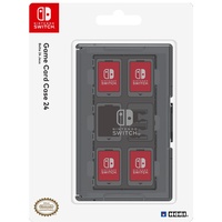 Hori Nintendo Switch Game Card Case 24 schwarz