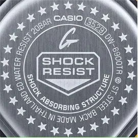 Casio G-SHOCK DW-6900TR-4ER Kautschuk 50 mm DW-6900TR-4ER
