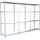 SCHULTE Regalwelt Grundregal Metall 180 x 260 x 50 cm weiß 12 Böden