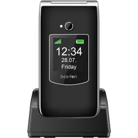 Beafon, SL605, Silverline, Klapphandy, Seniorenhandy mit SOS Notruftaste, Handy, Tastenhandy, Farbinnendisplay 2,4" (6,09cm) / Farbaußendisplay 1,44" (3,65cm) ohne Netzteil