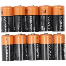 Duracell CR123A 3V 10 St.